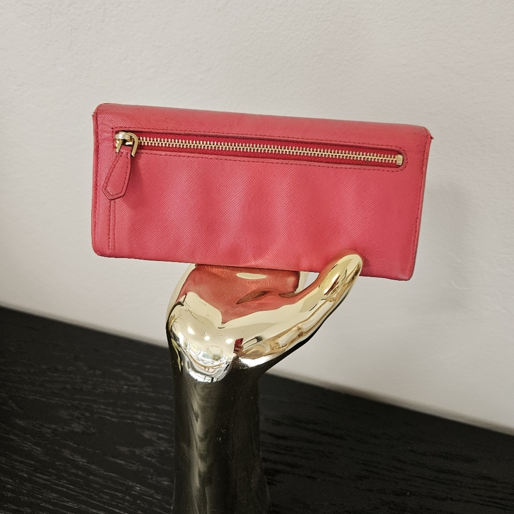Prada Pink Bow Clutch (COA) - Picture 3 of 16